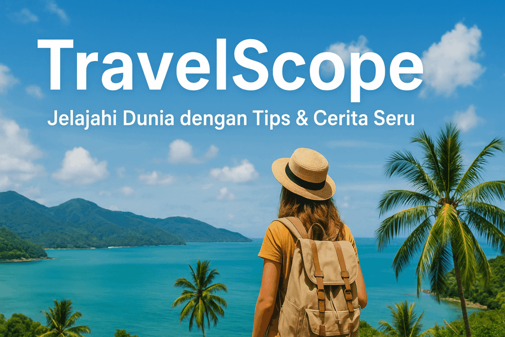 TravelScope – Jelajahi Dunia dengan Tips & Cerita Seru