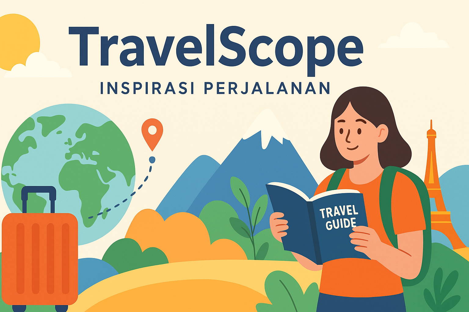 🌍 TravelScope | Kisah Perjalanan, Rekomendasi, dan Travel Guide