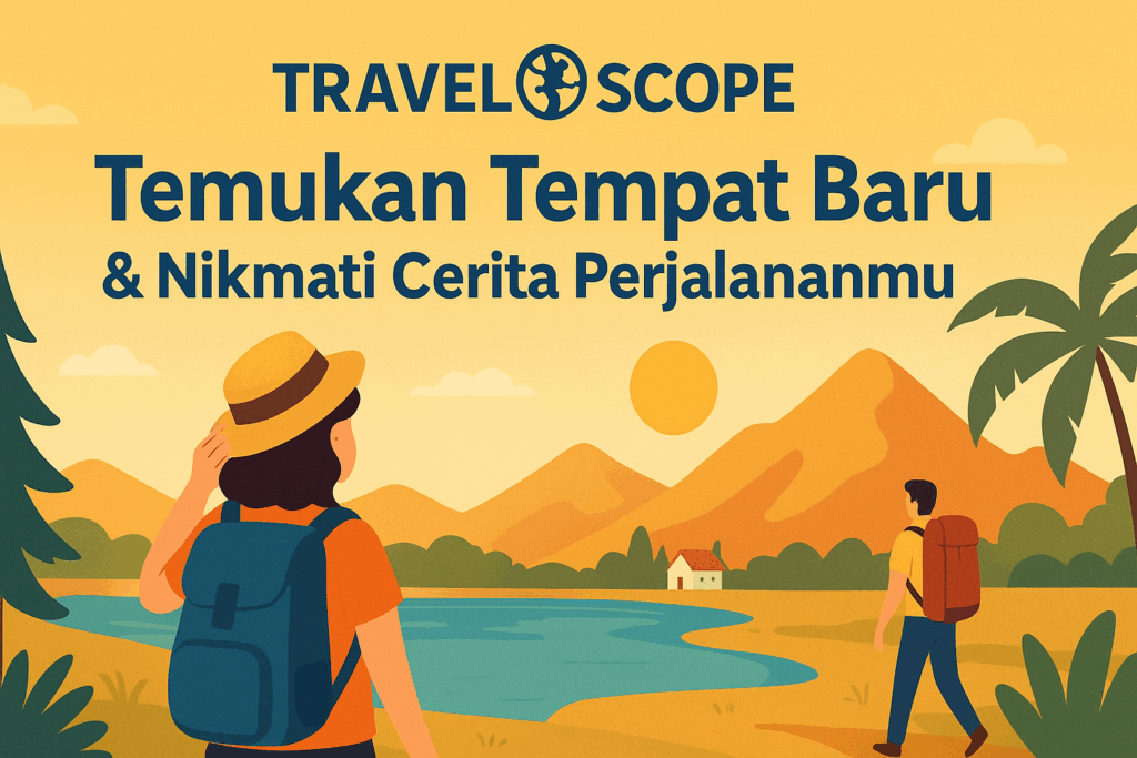 TravelScope – Temukan Tempat Baru & Nikmati Cerita Perjalananmu